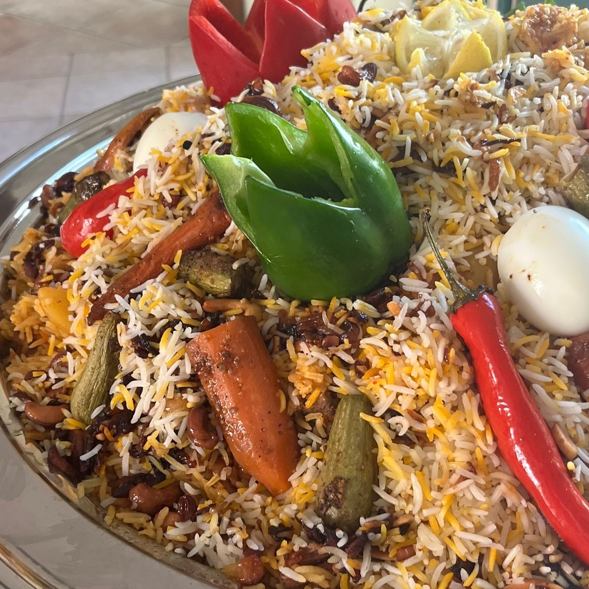رز كابلي باللحم